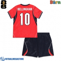 Fotballdrakt Barn England Jude Bellingham #10 Bortedraktsett VM 2026 Kortermet (+ Korte bukser)